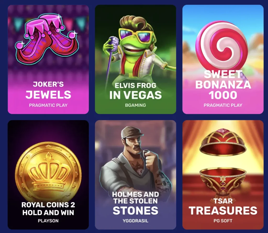 Koning Casino gokkasten