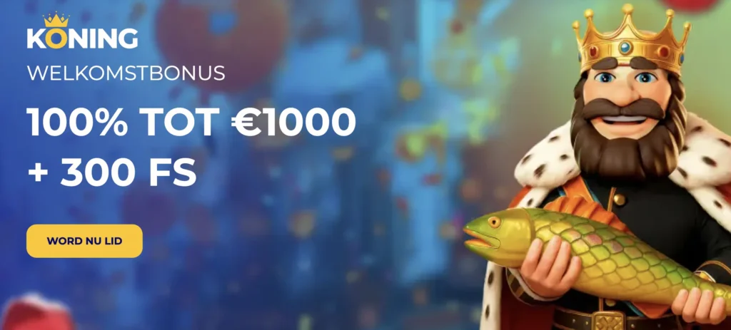 koning gratis codes zonder storting