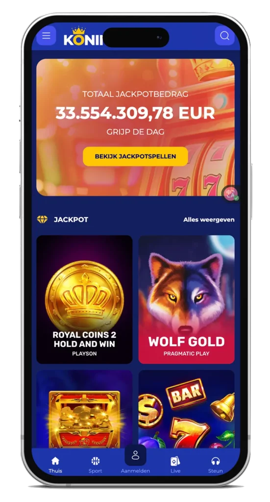 koning app installeren