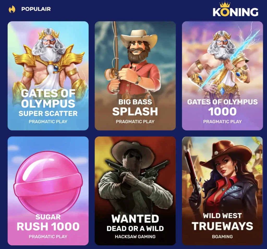 koning casino slot